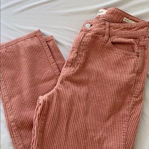 Pacsun blush pink corduroy jeans